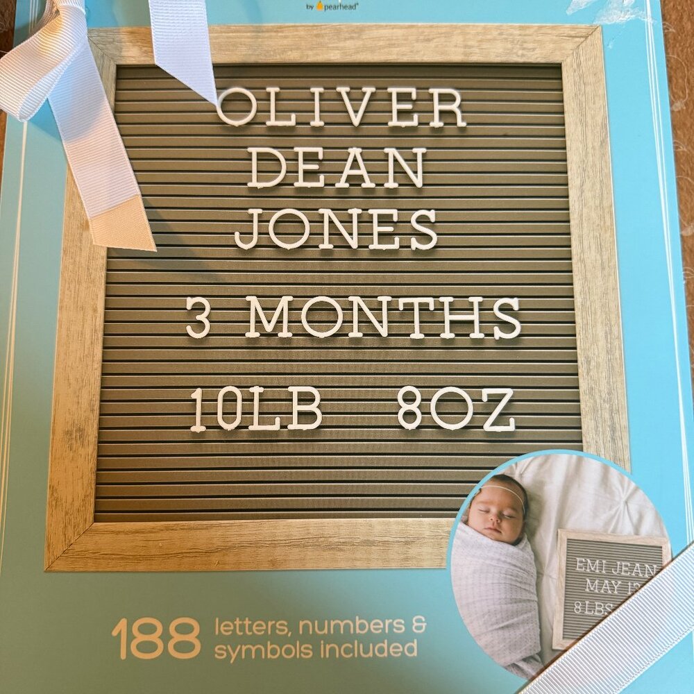 Pearhead Letterboard Giftset (121)